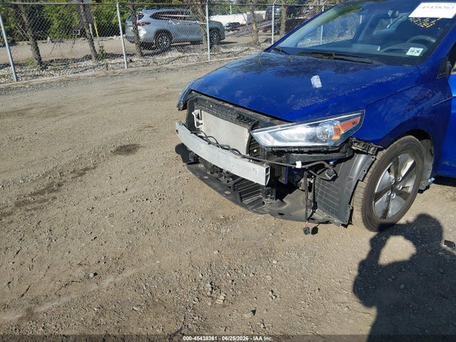 45438361 :رقم المزاد ، KMHC65LC9NU270239 vin ، 2022 Hyundai Ioniq Hybrid Blue مزاد بيع