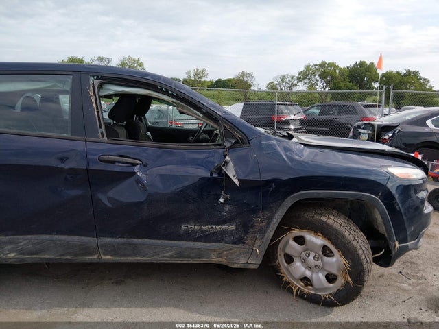 Auction sale of the 2016 Jeep Cherokee Sport, vin: 1C4PJMAB4GW109300, lot number: 45438370
