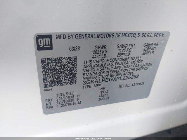 GMC Terrain Fwd Slt 2023 3GKALPEGXPL225263 Image 9