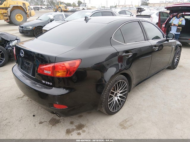 2008 Lexus Is 250 მანქანა იყიდება აუქციონზე, vin: JTHBK262685058375, აუქციონის ნომერი: 45438435