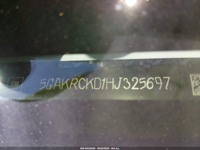 Aukcja sprzedaży 2017 Buick Enclave Premium, vin: 5GAKRCKD1HJ325697, numer aukcji: 45438450