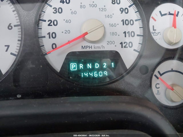 45438541 :رقم المزاد ، 1D7HA18P47S154576 vin ، 2007 Dodge Ram 1500 Slt مزاد بيع
