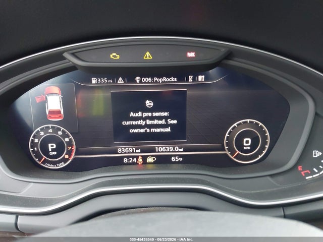 Продажа на аукционе авто 2018 Audi Q5 2.0t Premium/2.0t Tech Premium, vin: WA1BNAFY6J2206890, номер лота: 45438549
