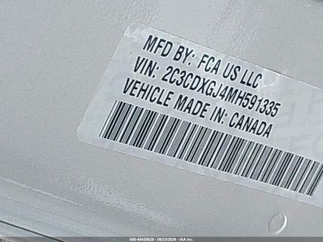 Продажа на аукционе авто 2021 Dodge Charger Scat Pack Widebody Rwd, vin: 2C3CDXGJ4MH591335, номер лота: 45438629
