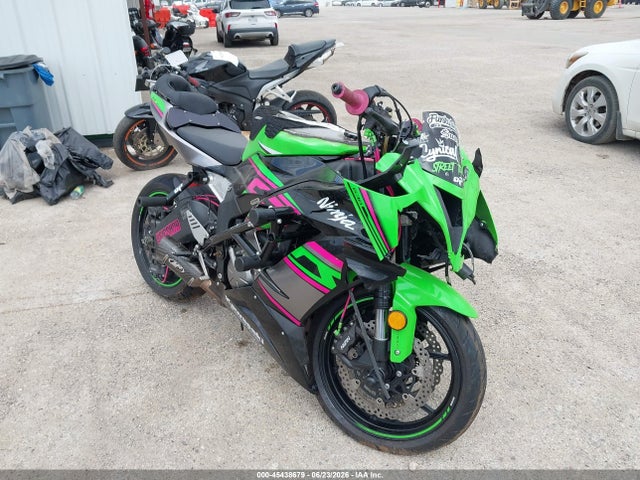 45438679 :رقم المزاد ، JKBZXJF18JA014013 vin ، 2018 Kawasaki Zx636 F مزاد بيع