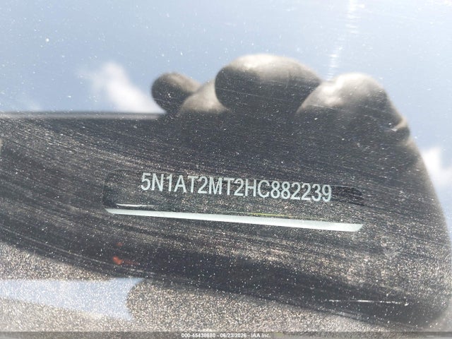 45438680 :رقم المزاد ، 5N1AT2MT2HC882239 vin ، 2017 Nissan Rogue Sv مزاد بيع