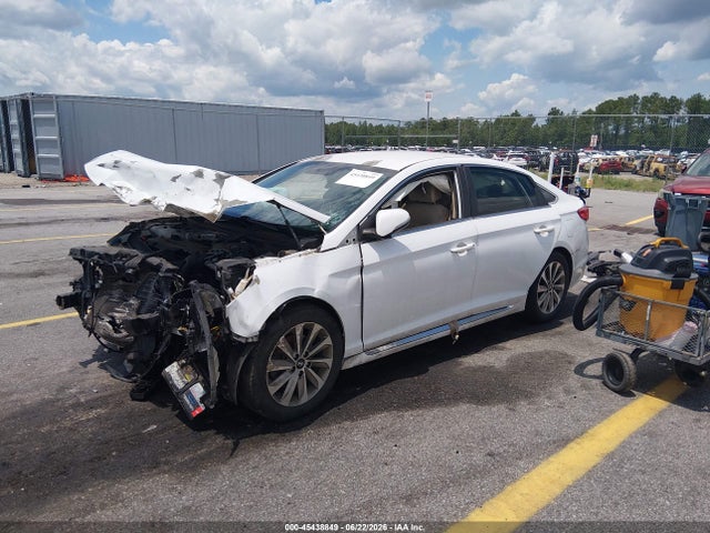 45438849 :رقم المزاد ، 5NPE34AF8FH079002 vin ، 2015 Hyundai Sonata Sport مزاد بيع
