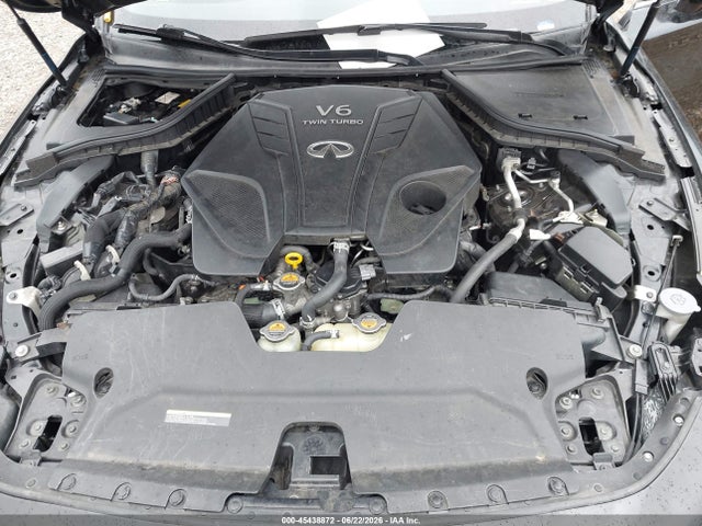 2018 Infiniti Q60 3.0t Luxe მანქანა იყიდება აუქციონზე, vin: JN1EV7ELXJM393036, აუქციონის ნომერი: 45438872