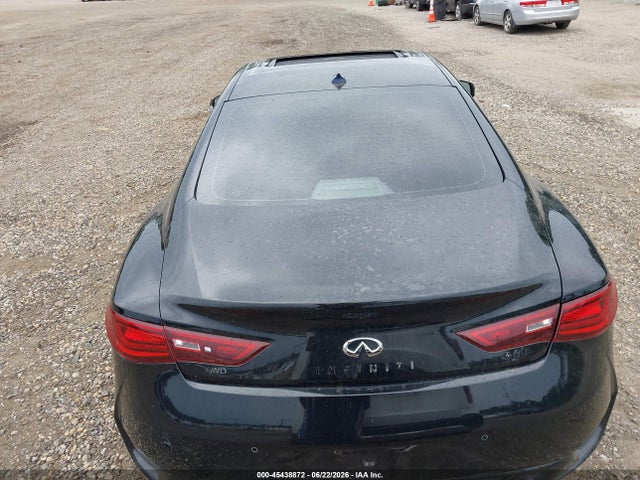 2018 Infiniti Q60 3.0t Luxe მანქანა იყიდება აუქციონზე, vin: JN1EV7ELXJM393036, აუქციონის ნომერი: 45438872
