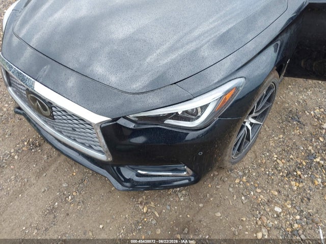 2018 Infiniti Q60 3.0t Luxe მანქანა იყიდება აუქციონზე, vin: JN1EV7ELXJM393036, აუქციონის ნომერი: 45438872