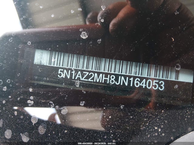 5N1AZ2MH8JN164053 Nissan MURANO SL