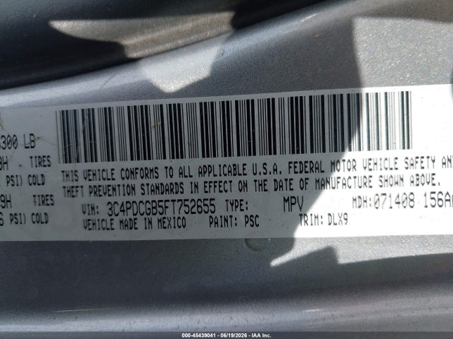 Dodge Journey Crossroad 2015 3C4PDCGB5FT752655 Image 9