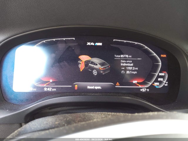 Продаж на аукціоні авто 2021 Bmw X4 M, vin: 5YMUJ0C04M9H06216, номер лоту: 45439280