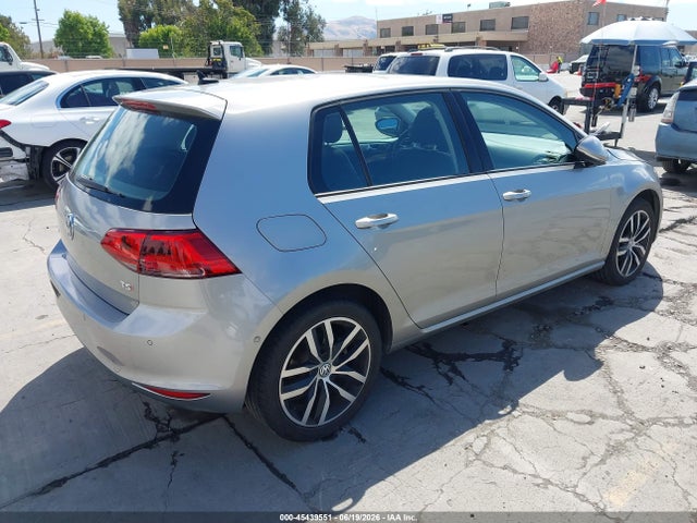 3VW217AUXGM020020 Volkswagen Golf Tsi Se 4-door