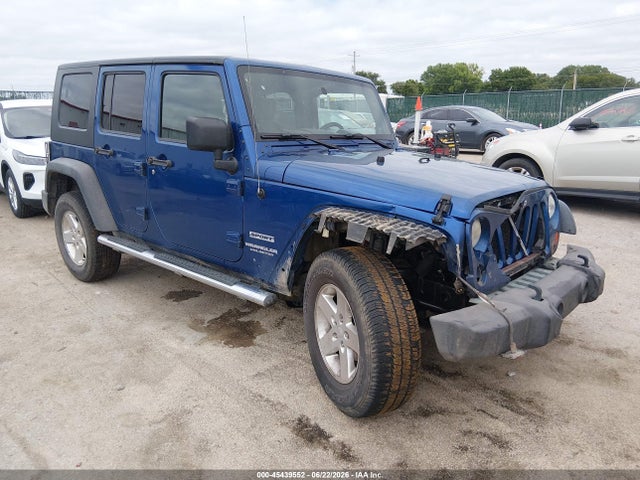 2010 Jeep Wrangler Unlimited Sport მანქანა იყიდება აუქციონზე, vin: 1J4BB3H12AL138277, აუქციონის ნომერი: 45439552
