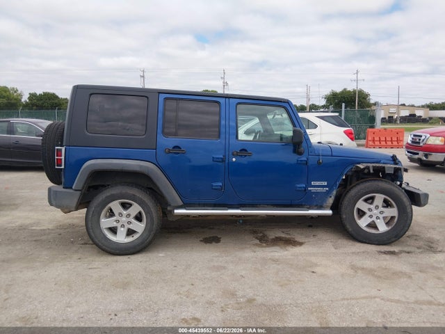 2010 Jeep Wrangler Unlimited Sport მანქანა იყიდება აუქციონზე, vin: 1J4BB3H12AL138277, აუქციონის ნომერი: 45439552