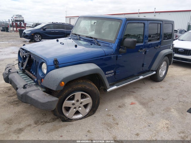 2010 Jeep Wrangler Unlimited Sport მანქანა იყიდება აუქციონზე, vin: 1J4BB3H12AL138277, აუქციონის ნომერი: 45439552