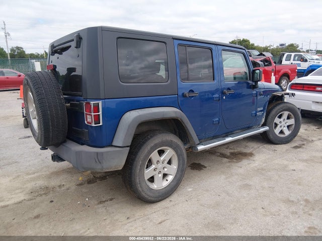 2010 Jeep Wrangler Unlimited Sport მანქანა იყიდება აუქციონზე, vin: 1J4BB3H12AL138277, აუქციონის ნომერი: 45439552