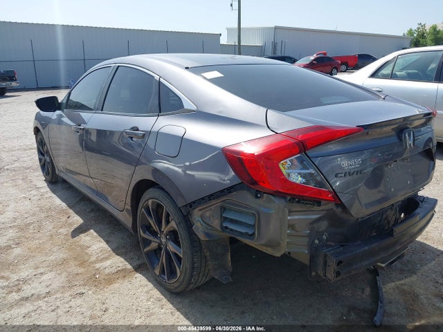 2019 Honda Civic Sport მანქანა იყიდება აუქციონზე, vin: 19XFC2F89KE043658, აუქციონის ნომერი: 45439599