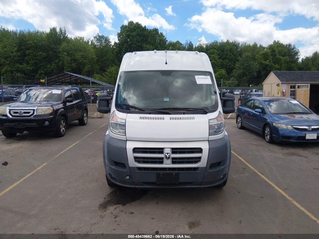 45439662 :رقم المزاد ، 3C6TRVCD5FE509734 vin ، 2015 Ram Promaster 2500 High Roof مزاد بيع