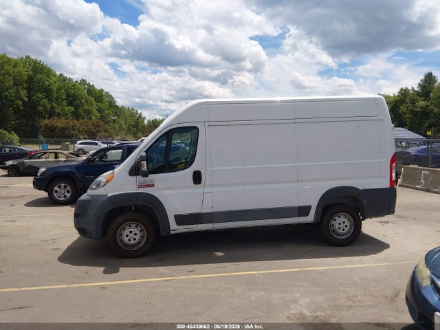 45439662 :رقم المزاد ، 3C6TRVCD5FE509734 vin ، 2015 Ram Promaster 2500 High Roof مزاد بيع