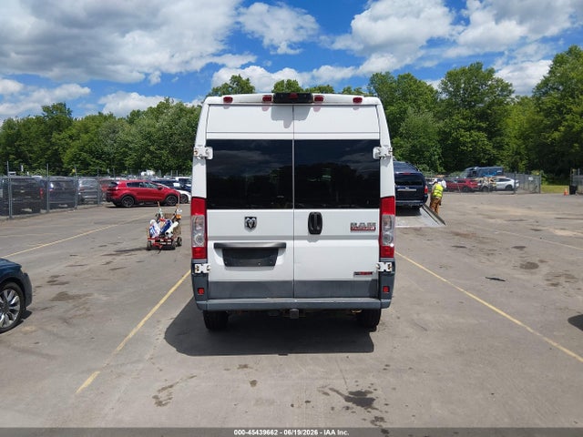 45439662 :رقم المزاد ، 3C6TRVCD5FE509734 vin ، 2015 Ram Promaster 2500 High Roof مزاد بيع