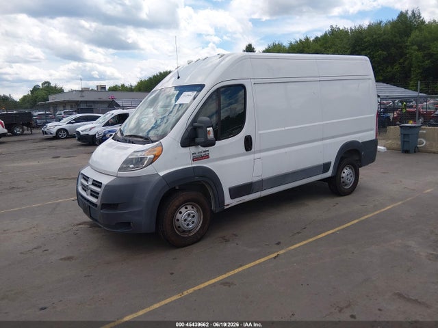 45439662 :رقم المزاد ، 3C6TRVCD5FE509734 vin ، 2015 Ram Promaster 2500 High Roof مزاد بيع