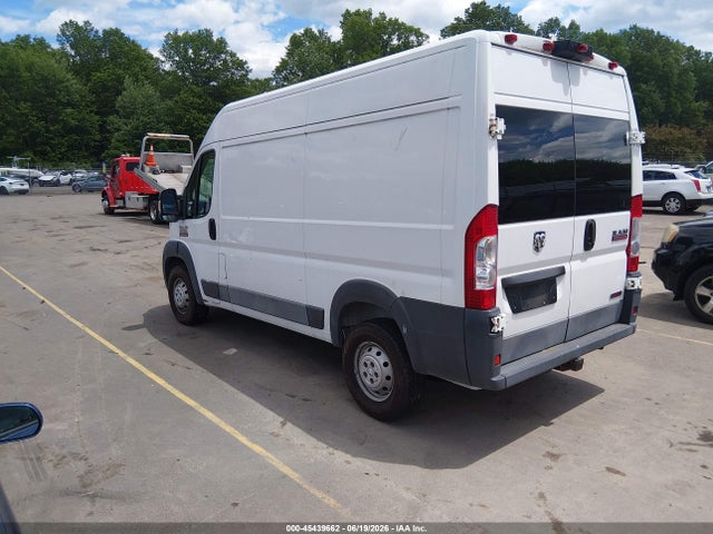 45439662 :رقم المزاد ، 3C6TRVCD5FE509734 vin ، 2015 Ram Promaster 2500 High Roof مزاد بيع