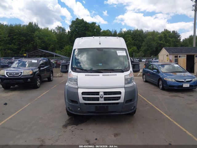 45439662 :رقم المزاد ، 3C6TRVCD5FE509734 vin ، 2015 Ram Promaster 2500 High Roof مزاد بيع