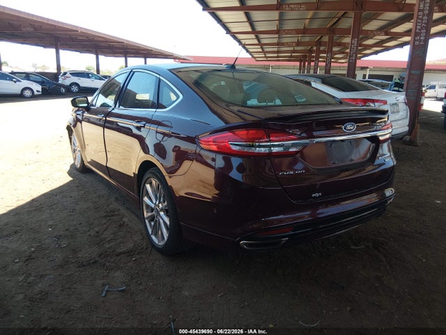 3FA6P0D98HR267130 Ford Fusion Platinum/titanium
