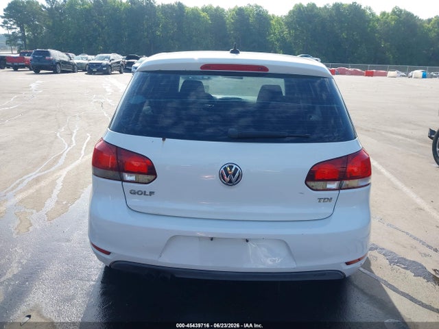 45439716 :رقم المزاد ، WVWNM7AJ2CW035862 vin ، 2012 Volkswagen Golf Tdi 4-door مزاد بيع