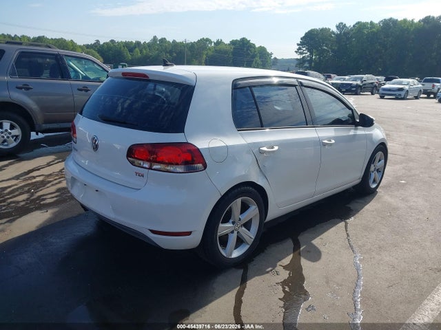 45439716 :رقم المزاد ، WVWNM7AJ2CW035862 vin ، 2012 Volkswagen Golf Tdi 4-door مزاد بيع