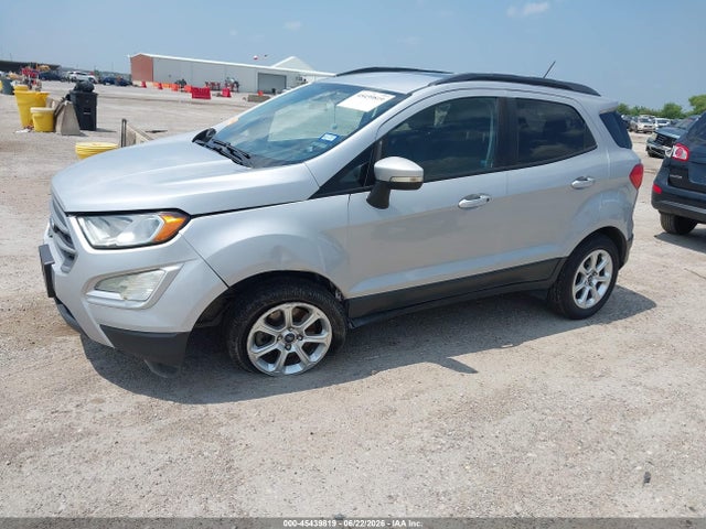 Aukcja sprzedaży 2018 Ford Ecosport Se, vin: MAJ3P1TE5JC194777, numer aukcji: 45439819