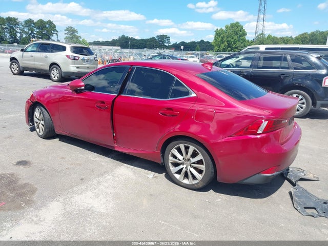 2014 Lexus Is 250 მანქანა იყიდება აუქციონზე, vin: JTHCF1D28E5002729, აუქციონის ნომერი: 45439867