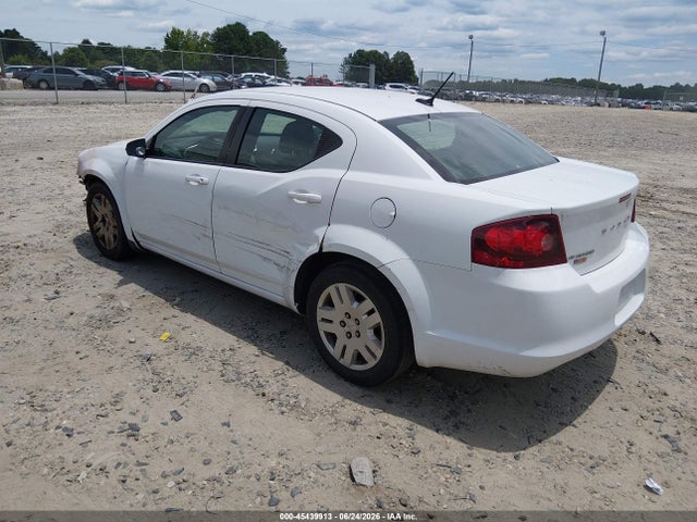 2014 Dodge Avenger Se მანქანა იყიდება აუქციონზე, vin: 1C3CDZAB5EN144373, აუქციონის ნომერი: 45439913