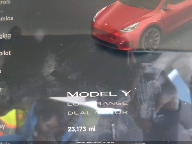 45439960 :رقم المزاد ، 7SAYGAEE5PF970787 vin ، 2023 Tesla Model Y Awd/long Range Dual Motor All-wheel Drive مزاد بيع