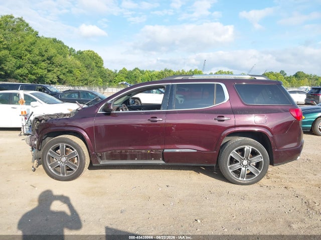2018 Gmc Acadia Denali მანქანა იყიდება აუქციონზე, vin: 1GKKNXLS2JZ112252, აუქციონის ნომერი: 45439966