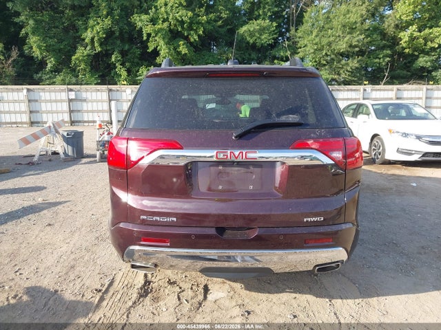 Продаж на аукціоні авто 2018 Gmc Acadia Denali, vin: 1GKKNXLS2JZ112252, номер лоту: 45439966
