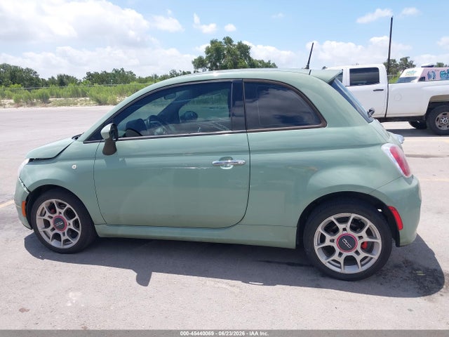 2015 Fiat 500 Sport მანქანა იყიდება აუქციონზე, vin: 3C3CFFBR6FT619745, აუქციონის ნომერი: 45440069