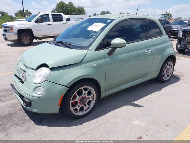 2015 Fiat 500 Sport მანქანა იყიდება აუქციონზე, vin: 3C3CFFBR6FT619745, აუქციონის ნომერი: 45440069
