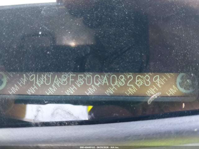 45440103 :رقم المزاد ، 19UUA8F50CA032639 vin ، 2012 Acura Tl 3.5 مزاد بيع
