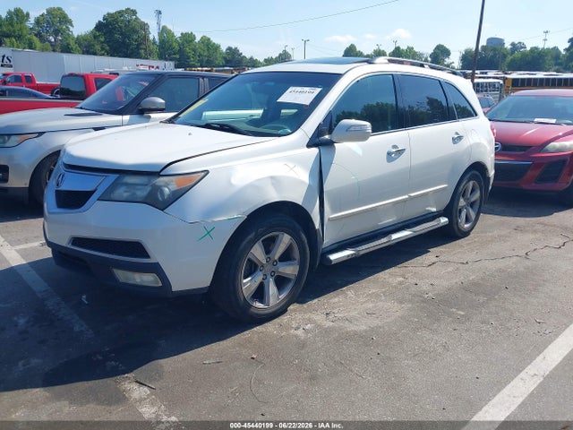 45440199 :رقم المزاد ، 2HNYD2H21AH504394 vin ، 2010 Acura Mdx مزاد بيع