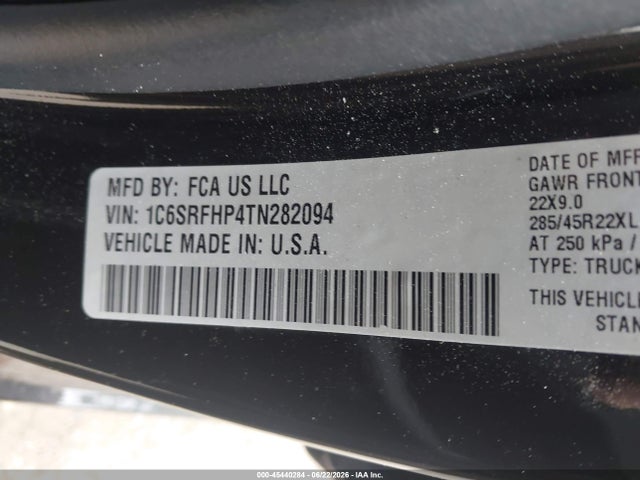 RAM 1500 Limited 2026 1C6SRFHP4TN282094 Image 9