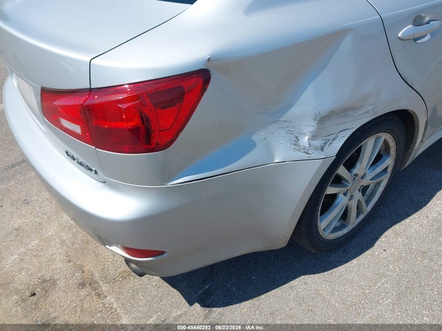 45440292 :رقم المزاد ، JTHBK262262012301 vin ، 2006 Lexus Is 250 مزاد بيع