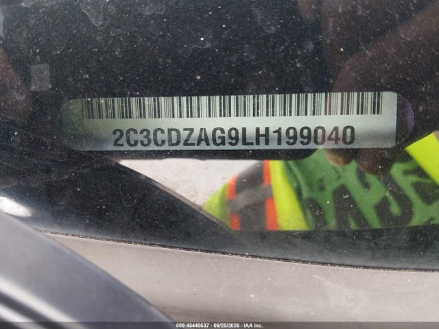 Dodge Challenger Sxt 2020 2C3CDZAG9LH199040 Image 9
