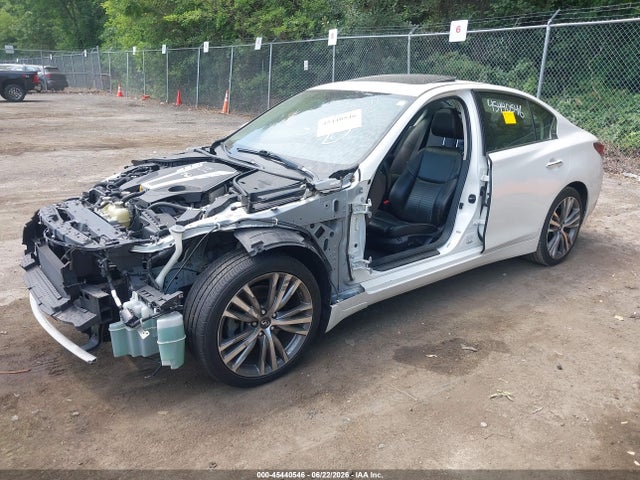 Aukcja sprzedaży 2018 Infiniti Q50 3.0t Sport, vin: JN1EV7AR1JM443011, numer aukcji: 45440546