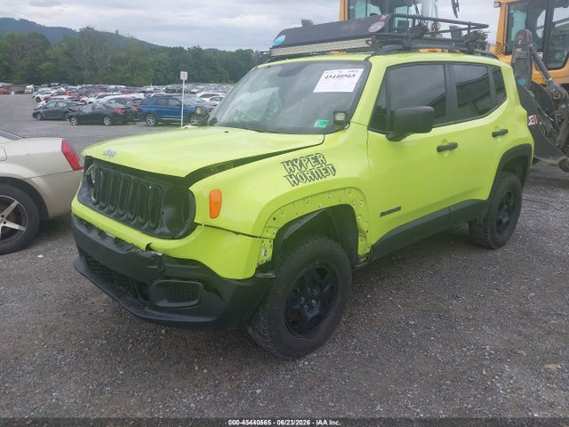 Продажа на аукционе авто 2018 Jeep Renegade Sport 4x4, vin: ZACCJBAB6JPJ45395, номер лота: 45440565