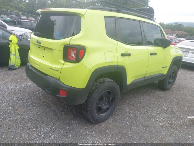 Продажа на аукционе авто 2018 Jeep Renegade Sport 4x4, vin: ZACCJBAB6JPJ45395, номер лота: 45440565