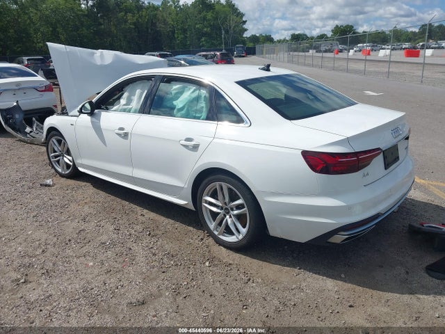 Aukcja sprzedaży 2023 Audi A4 Premium Plus 45 Tfsi S Line Quattro S Tronic, vin: WAUEAAF40PN001727, numer aukcji: 45440596