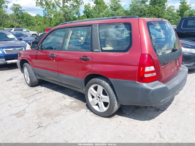 45440620 :رقم المزاد ، JF1SG636X3H721655 vin ، 2003 Subaru Forester X مزاد بيع
